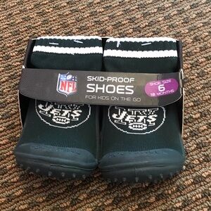 NFL Baby Sock Shoes - Dark Green & White